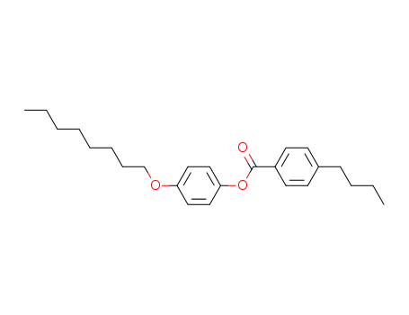 Molecular Structure of 42815-59-8 (4'-N-OCTYLOXYPHENYL 4-BUTYLBENZOATE)