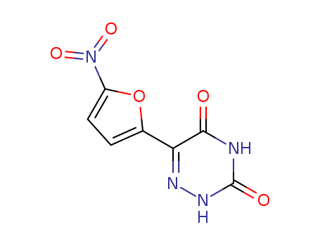 1,2,4-Triazine-3,5 (2H,4H)-dione, 6-(5-nitro-2-furanyl)-