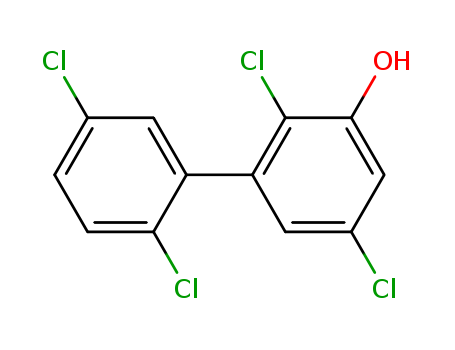 [1,1'-Biphenyl]-3-ol,2,2',5,5'-tetrachloro-