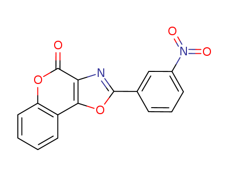 4H-[1]Benzopyrano[3,4-d]oxazol-4-one,2-(3-nitrophenyl)-