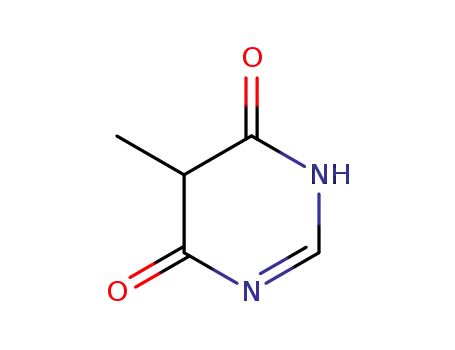 Molecular Structure of 63447-38-1 (4,6-DIHYDROXY-5-METHYLPYRIMIDINE)