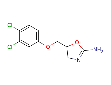 51230-28-5,5-[(3,4-dichlorophenoxy)methyl]-4,5-dihydro-1,3-oxazol-2-amine,