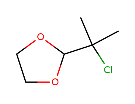 1,3-DIOXOLANE,2-(1-CHLORO-1-METHYLETHYL)-CAS