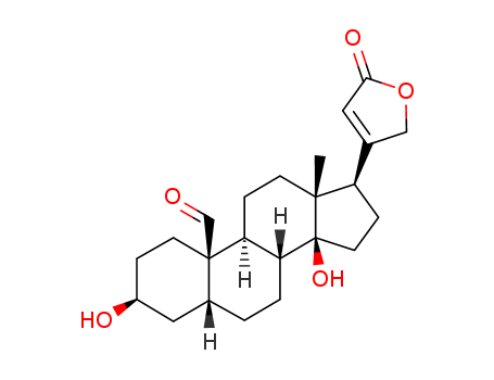 3β,14-Dihydroxy-19-oxo-5β-card-20(22)-enolide