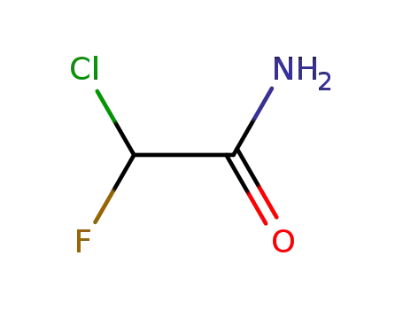Molecular Structure of 431-09-4 (CHLOROFLUOROACETAMIDE)