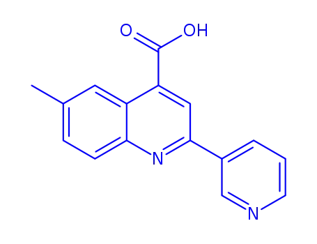 6-Methyl-2-pyridin-3-ylquinoline-4-carboxylic acid