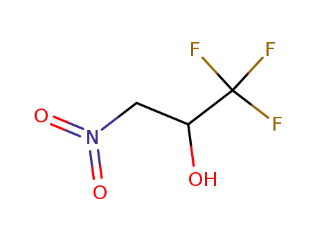 Molecular Structure of 453-35-0 (1,1,1-TRIFLUORO-3-NITROPROPAN-2-OL)