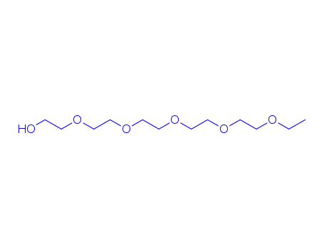 Molecular Structure of 4353-29-1 (3,6,9,12,15-pentaoxaheptadecan-1-ol)