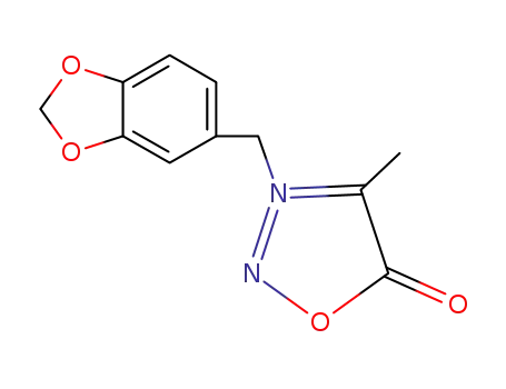 3-(1,3-benzodioxol-5-ylmethyl)-4-methyl-5-oxo-2,5-dihydro-1,2,3-oxadiazol-3-ium
