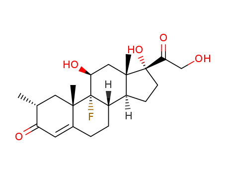2 alpha-methyl-9 alpha-fluorocortisol