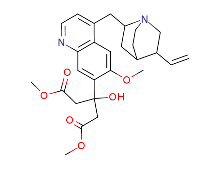 7'-(1,3-dimethoxycarbonyl-2-hydroxyprop-2-yl)-deoxyquinine