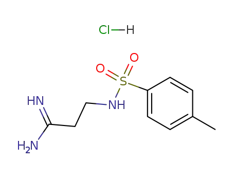 (1Z)-3-{[(4-methylphenyl)sulfonyl]amino}propanimidamide