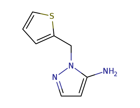 1H-Pyrazol-5-amine,1-(2-thienylmethyl)-