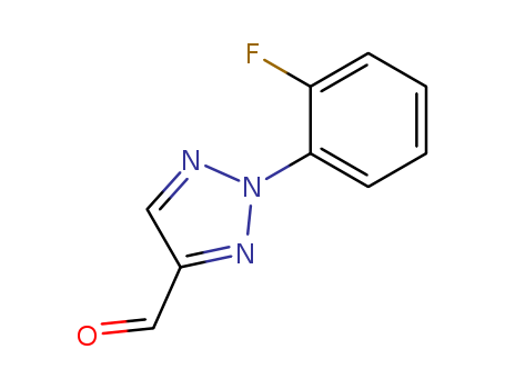 2H-1,2,3-Triazole-4-carboxaldehyde,2-(2-fluorophenyl)-