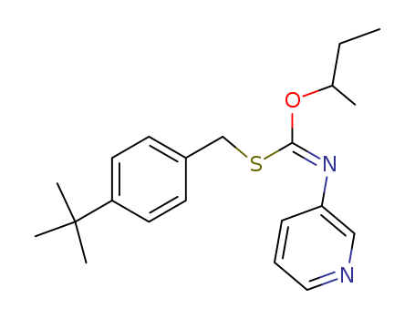 Carbonimidothioic acid,3-pyridinyl-, S-[[4-(1,1-dimethylethyl)phenyl]methyl] O-(1-methylpropyl) ester(9CI)
