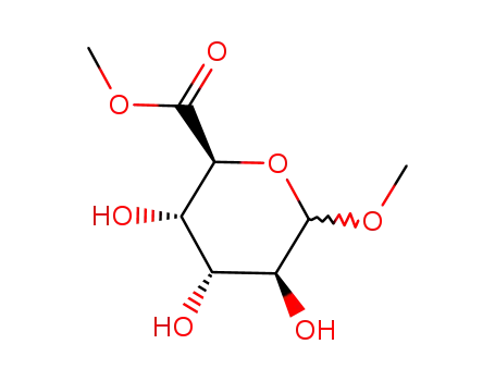 Molecular Structure of 10357-03-6 (methyl (methyl α,β-D-galactopyranosid)uronate)