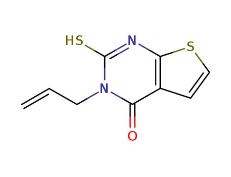 Thieno[2,3-d]pyrimidin-4(1H)-one,2,3-dihydro-3-(2-propen-1-yl)-2-thioxo-