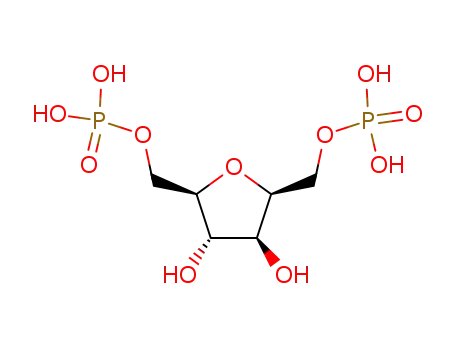 Molecular Structure of 671-08-9 (2,5-anhydro-D-mannitol-1,6-diphosphate)