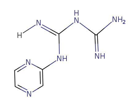 Guanidine,N-(aminoiminomethyl)-N'-2-pyrazinyl- cas  51531-75-0