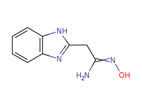 1H-Benzimidazole-2-ethanimidamide,N-hydroxy-
