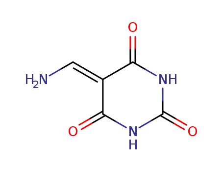 Molecular Structure of 59025-32-0 (5-(aminomethylidene)pyrimidine-2,4,6(1H,3H,5H)-trione)