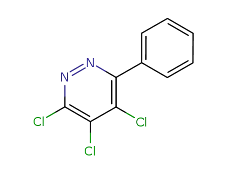Molecular Structure of 51448-00-1 (3,4,5-TRICHLORO-6-PHENYLPYRIDAZINE)