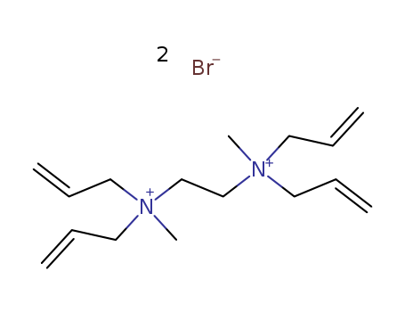1,2-Ethanediaminium,N1,N2-dimethyl-N1,N1,N2,N2-tetra-2-propen-1-yl-, bromide (1:2) cas  51523-43-4