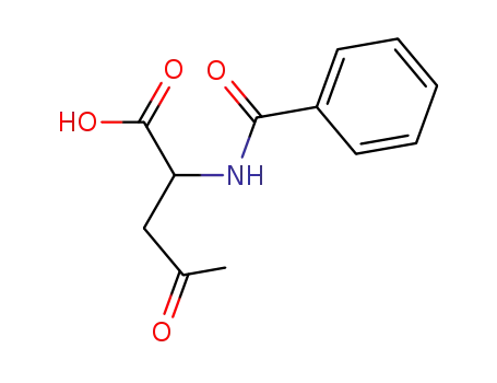 2-Benzamido-4-oxopentansaeure,N-Benzoyl-β-acetylalanin