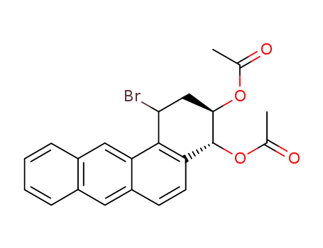 1-bromo-1,2,3,4-tetrahydrotetraphene-3,4-diyl diacetate