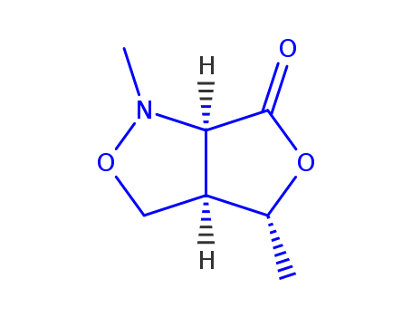 3H,6H-FURO[3,4-C]ISOXAZOL-6-ONE,TETRAHYDRO-1,4-DIMETHYL-,(3AR,4S,6AR)-REL-