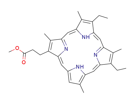 methyl 3-(8,13-diethyl-3,7,12,17-tetramethylporphyrin-2-yl)propanoate