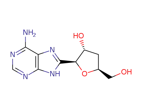 (1S)-1-(6-amino-7H-purin-8-yl)-1,4-anhydro-3-deoxy-D-erythro-pentitol