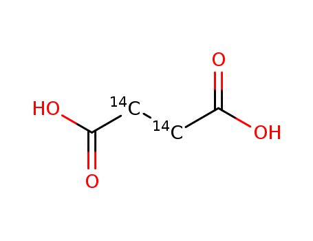 Butanedioic-2,3-14C2acid (9CI)