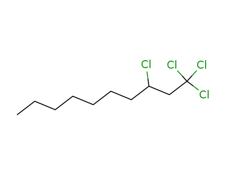Molecular Structure of 51755-60-3 (1,1,1,3-TETRACHLORODECANE)