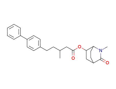 2-METHYL-3-OXO-2-AZABICYCLO[2.2.2]OCTAN-6-EXO-YL 5-(4-BIPHENYLYL)-3-METHYL VALERATE