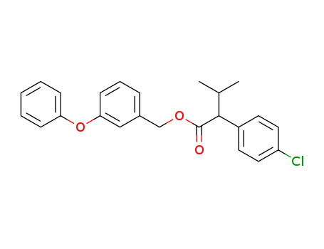 (3-Phenoxyphenyl)methyl 4-chloro-α-(1-methylethyl)benzeneacetate