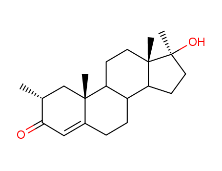 Androst-4-en-3-one,17-hydroxy-2,17-dimethyl-, (2a,17b)- (9CI) cas  5197-22-8