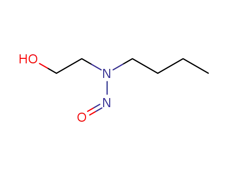 Molecular Structure of 51938-14-8 (butyl(2-hydroxyethyl)nitrosamine)