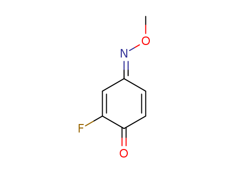 2,5-CYCLOHEXADIENE-1,4-DIONE,2-FLUORO-,4-O-METHYLOXIME