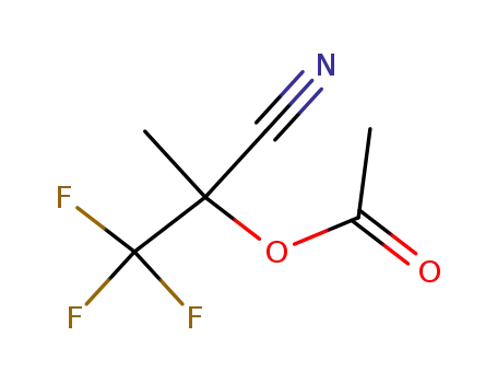 3,3,3-Trifluoro-2-methyllactonitrile acetate