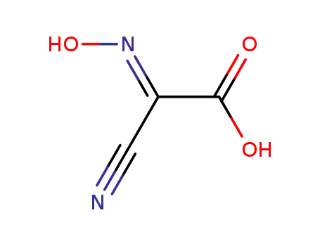 Molecular Structure of 38157-71-0 ((E)-3-CYANO-3-(METHYLIMINO)-2-OXOPROPANOIC ACID)