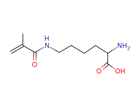 Molecular Structure of 45158-94-9 (N-METHACRYLOYL-L-LYSINE)