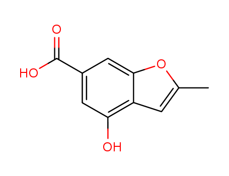 4-hydroxy-2-methylbenzofuran-6-carboxylicacid(37978-62-4)
