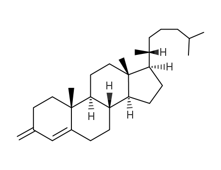 10,13-dimethyl-17-(6-methylheptan-2-yl)-3-methylidene-1,2,6,7,8,9,11,12,14,15,16,17-dodecahydrocyclopenta[a]phenanthrene cas  4561-75-5