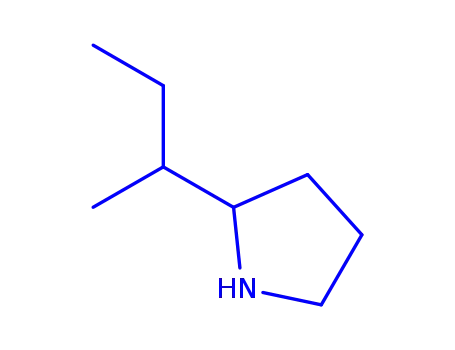 Molecular Structure of 383127-24-0 (2-(1-Methylpropyl)-pyrrolidine)