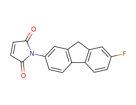 Molecular Structure of 4528-89-6 (1-(7-fluoro-9H-fluoren-2-yl)pyrrole-2,5-dione)