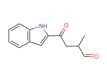 1-indol-2-yl-3-methylbutane-1,4-dione