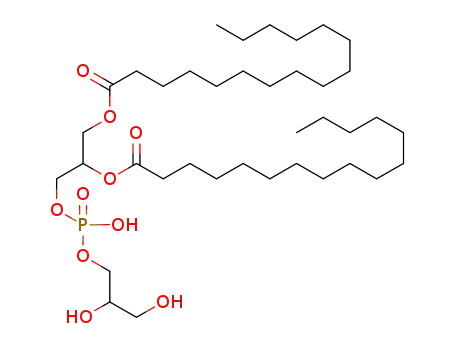 Molecular Structure of 4537-77-3 (1,2-dipalmitoylphosphatidylglycerol)