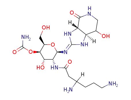 Molecular Structure of 3808-42-2 (streptothricin F)