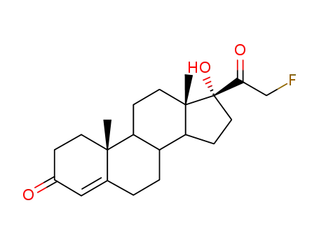 21-fluoro-17-hydroxypregn-4-ene-3,20-dione